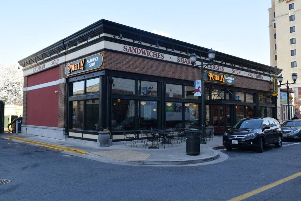 Potbelly Sandwich Shop | restaurant | 128 Boardwalk Pl, Gaithersburg, MD 20878, USA | 3019634055 OR +1 301-963-4055