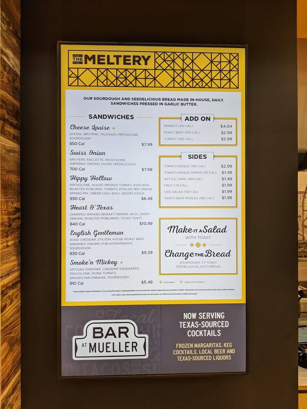 The Meltery | restaurant | 1801 E 51st St, Austin, TX 78723, USA | 5122361020 OR +1 512-236-1020