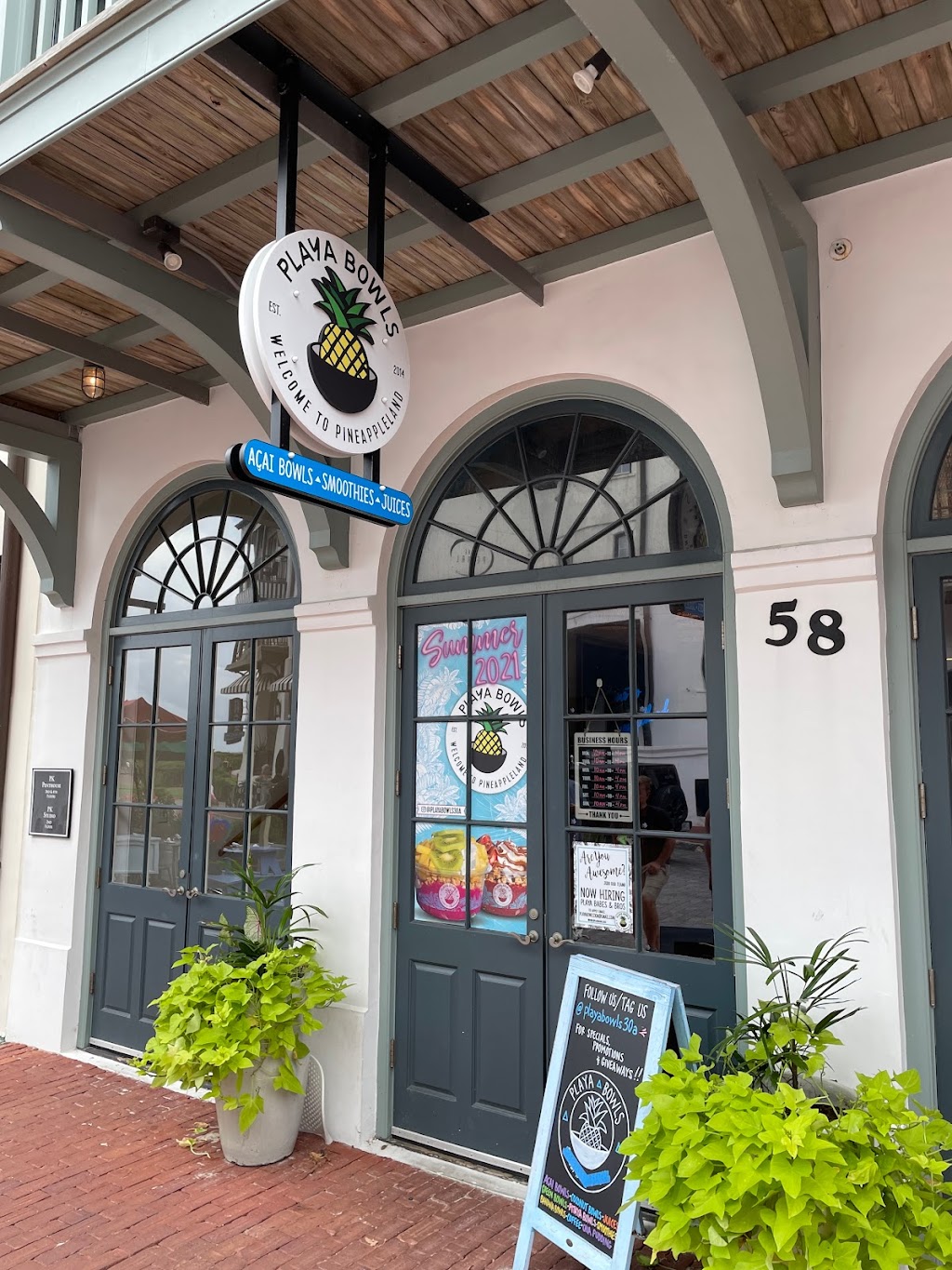 Playa Bowls | restaurant | 58 Main St, Rosemary Beach, FL 32413, USA | 8503994042 OR +1 850-399-4042