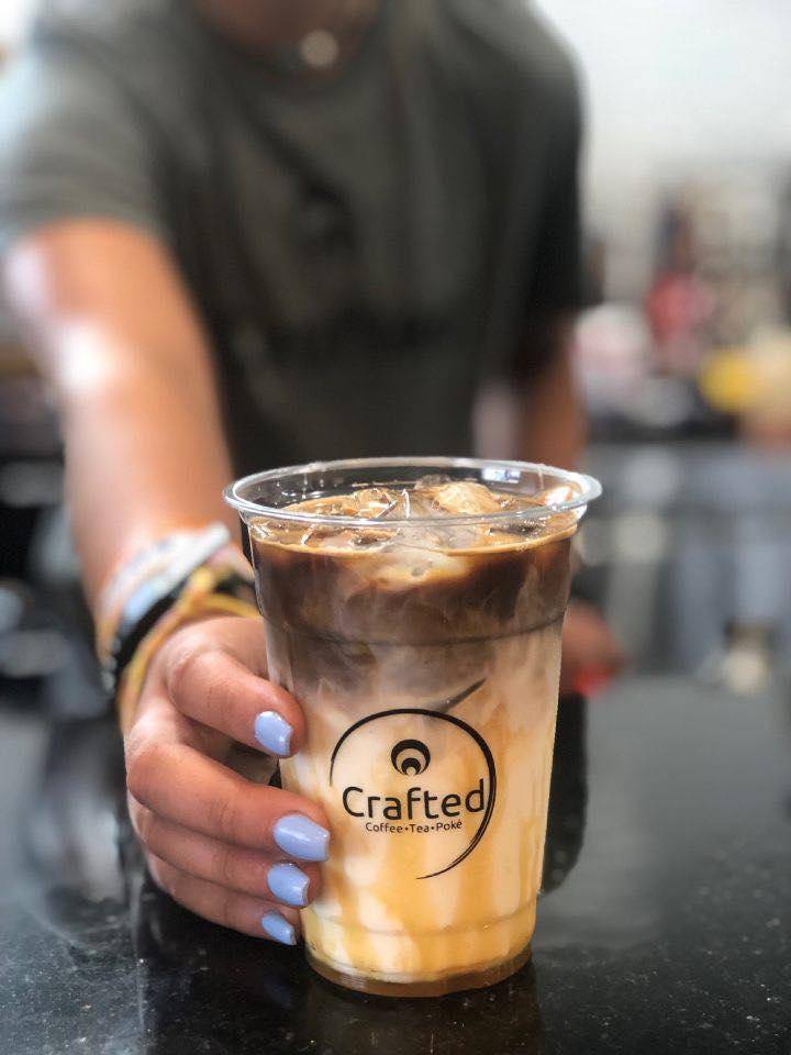 Crafted: Coffee, Tea, Poké | cafe | 9730 E 21st St N, Wichita, KS 67206, USA | 3167497701 OR +1 316-749-7701
