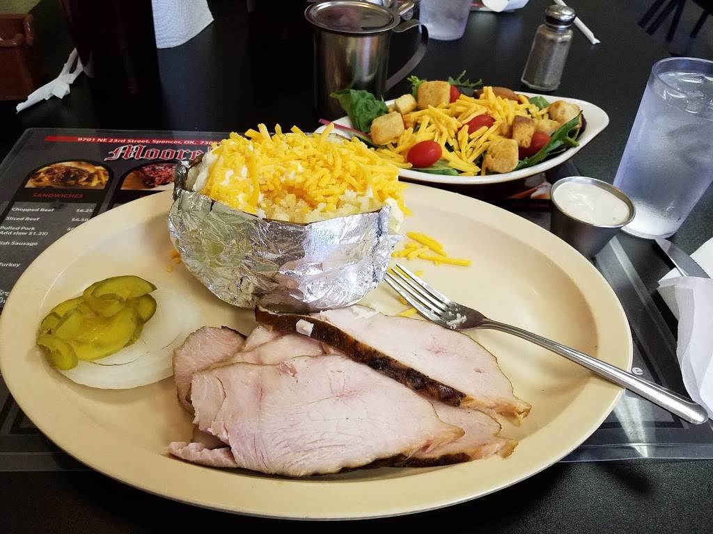 Moores 3 Star Barbecue | restaurant | 9701 NE 23rd St, Oklahoma City, OK 73141, USA | 4059875085 OR +1 405-987-5085