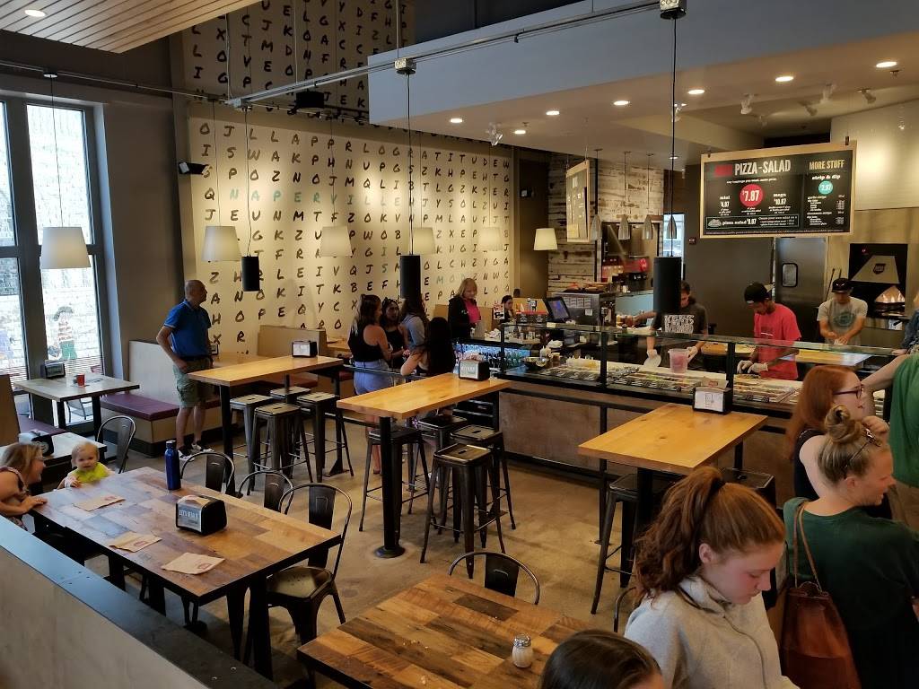 MOD Pizza | restaurant | 103 S Washington St #113, Naperville, IL 60540, USA | 6305443471 OR +1 630-544-3471