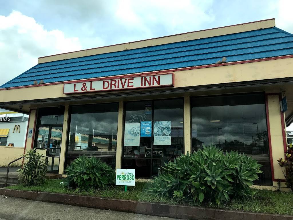 L & L Drive-Inn | restaurant | 138 S Kamehameha Hwy, Wahiawa, HI 96786, USA | 8086213969 OR +1 808-621-3969