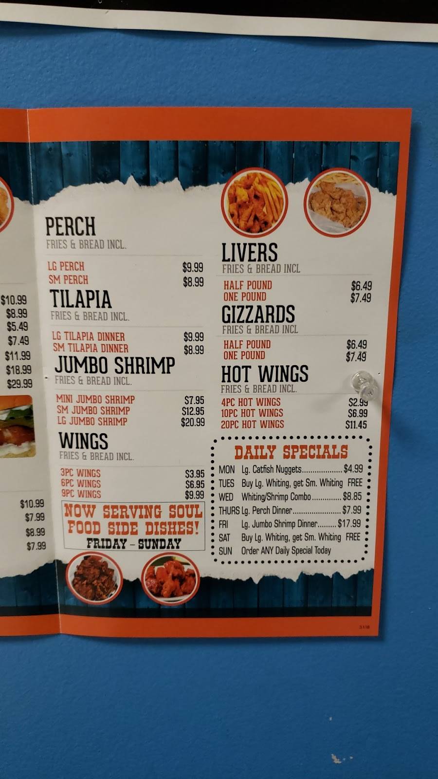 Gowdys fishery | restaurant | 1095 E Ridge Rd, Griffith, IN 46319, USA | 2198385355 OR +1 219-838-5355