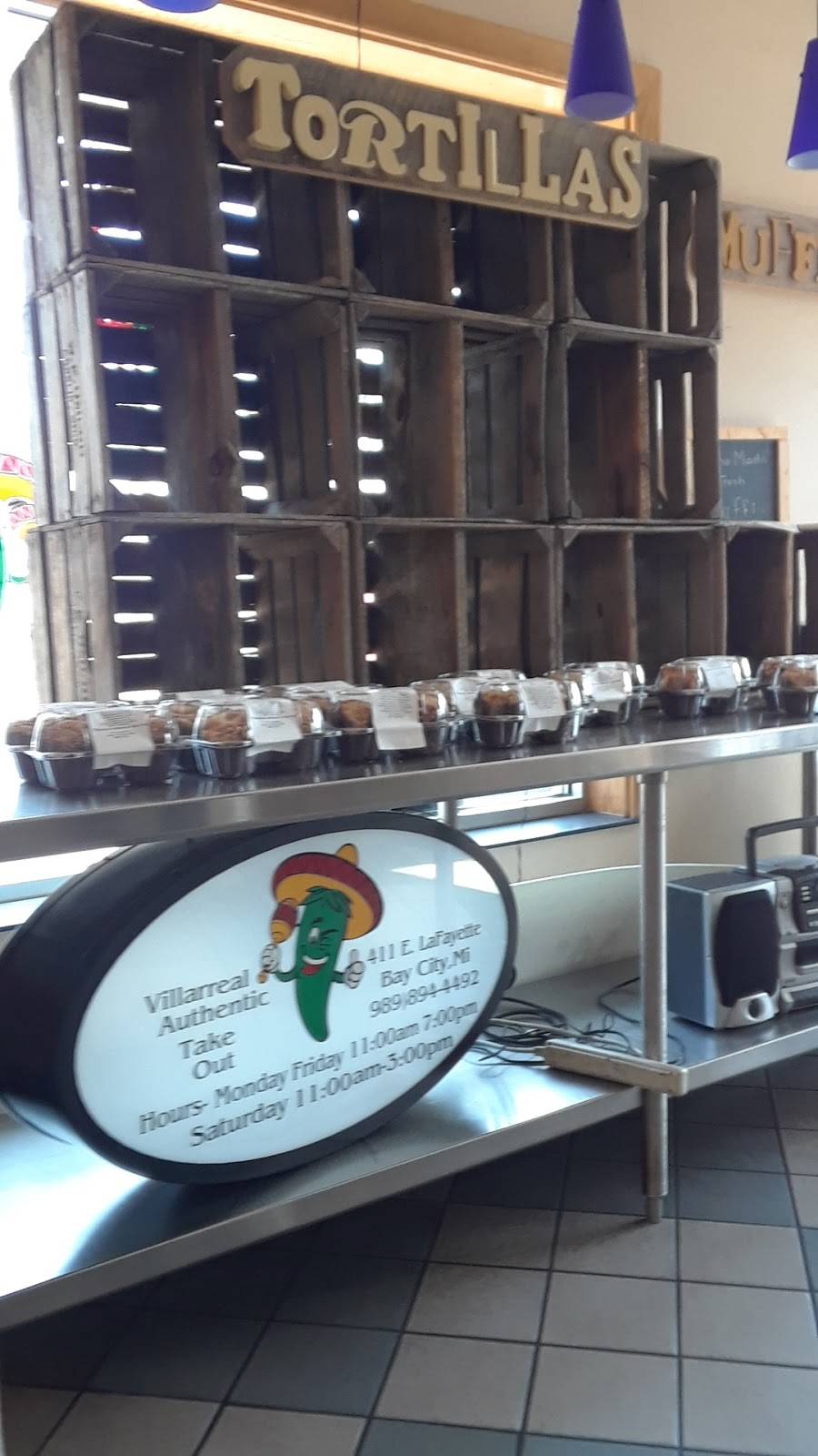 Villarreal Authentic Take Out | restaurant | 411 Lafayette Ave, Bay City, MI 48708, USA | 9898944492 OR +1 989-894-4492