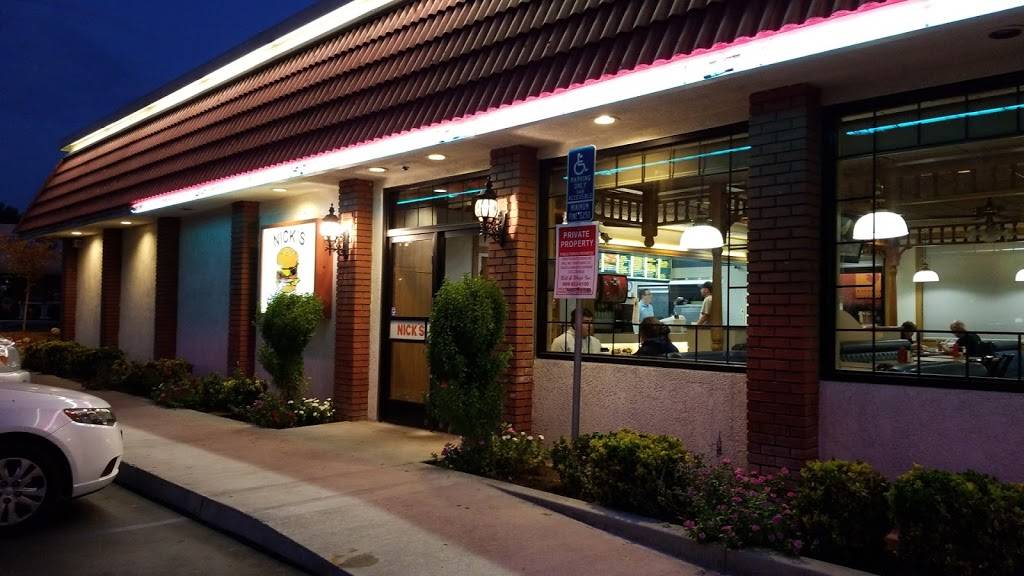 Nicks Burgers | restaurant | 1626 W Redlands Blvd, Redlands, CA 92373, USA | 9097985428 OR +1 909-798-5428