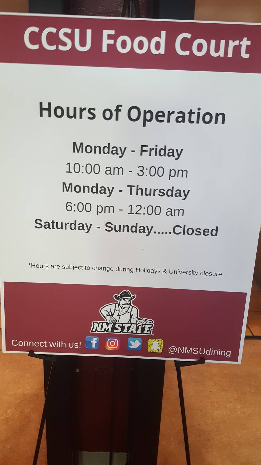 Chick-fil-A | restaurant | Corbett Center Student Union, International Mall #130, Las Cruces, NM 88003, USA | 5756464801 OR +1 575-646-4801