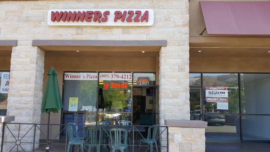 Winners Pizza Inc. | restaurant | 1805 Thousand Oaks Blvd, Thousand Oaks, CA 91362, USA | 8053794212 OR +1 805-379-4212