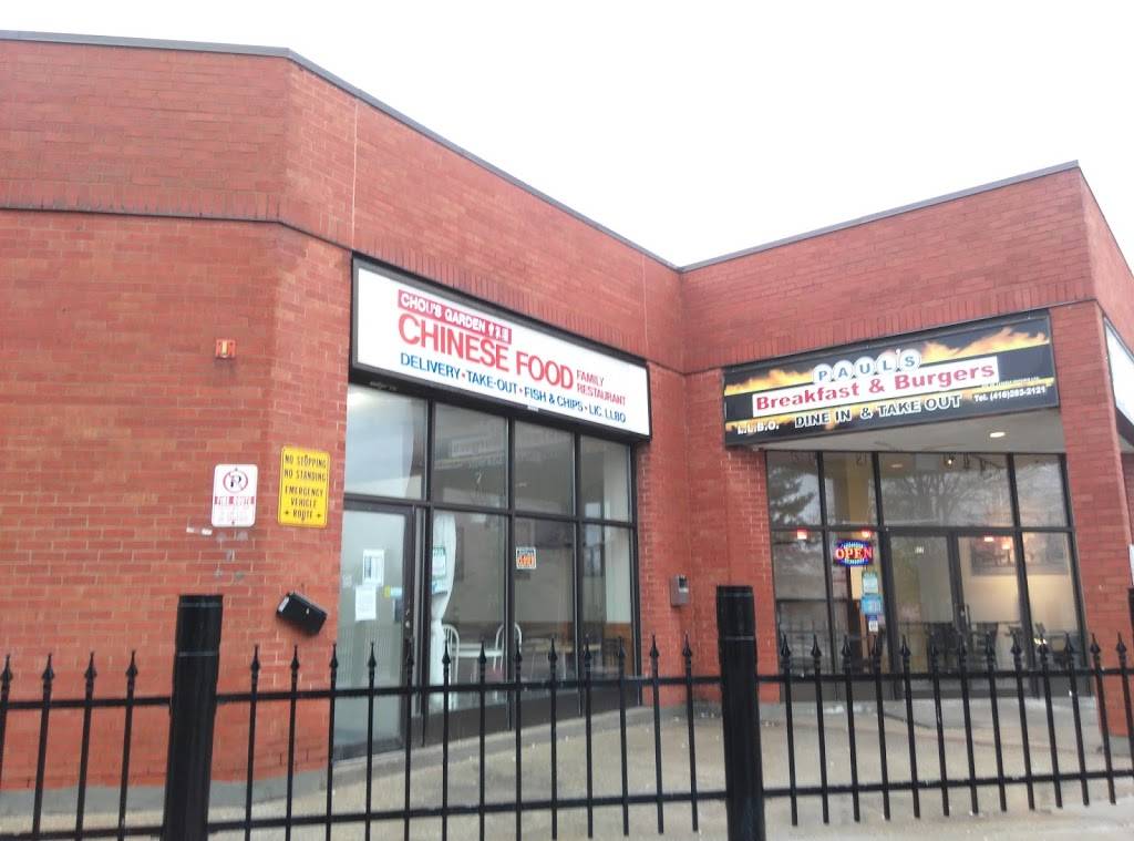 Chous Garden Restaurant | restaurant | 30 Dean Park Rd, Scarborough, ON M1B 5S6, Canada | 4162825757 OR +1 416-282-5757