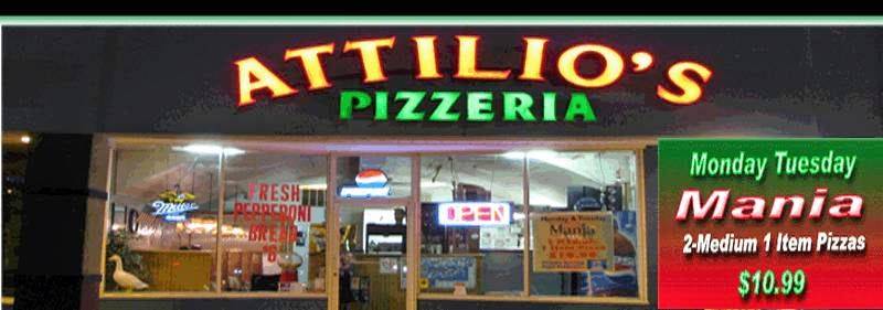 Attilios Pizzeria | restaurant | 1733 Pearl Rd, Brunswick, OH 44212, USA | 3302252828 OR +1 330-225-2828