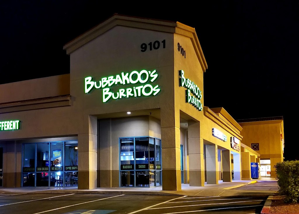 Bubbakoos Burritos | restaurant | 9101 W Sahara Ave Suite 109, Las Vegas, NV 89117, USA | 7024057864 OR +1 702-405-7864