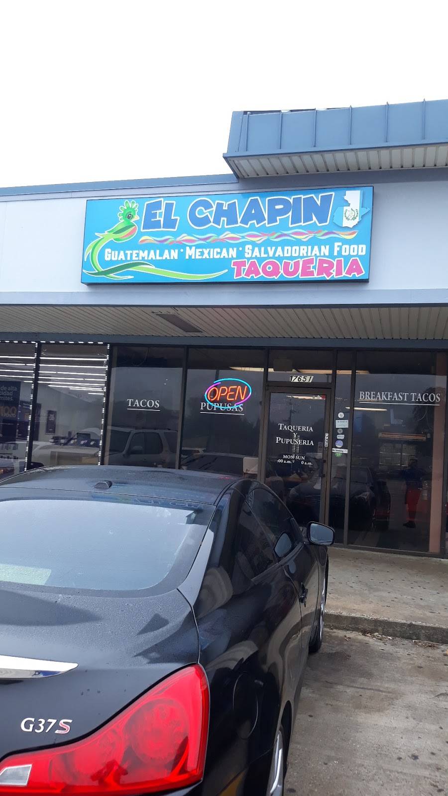El chapin taqueria | restaurant | 17652 El Camino Real, Houston, TX 77058, USA | 8322244468 OR +1 832-224-4468