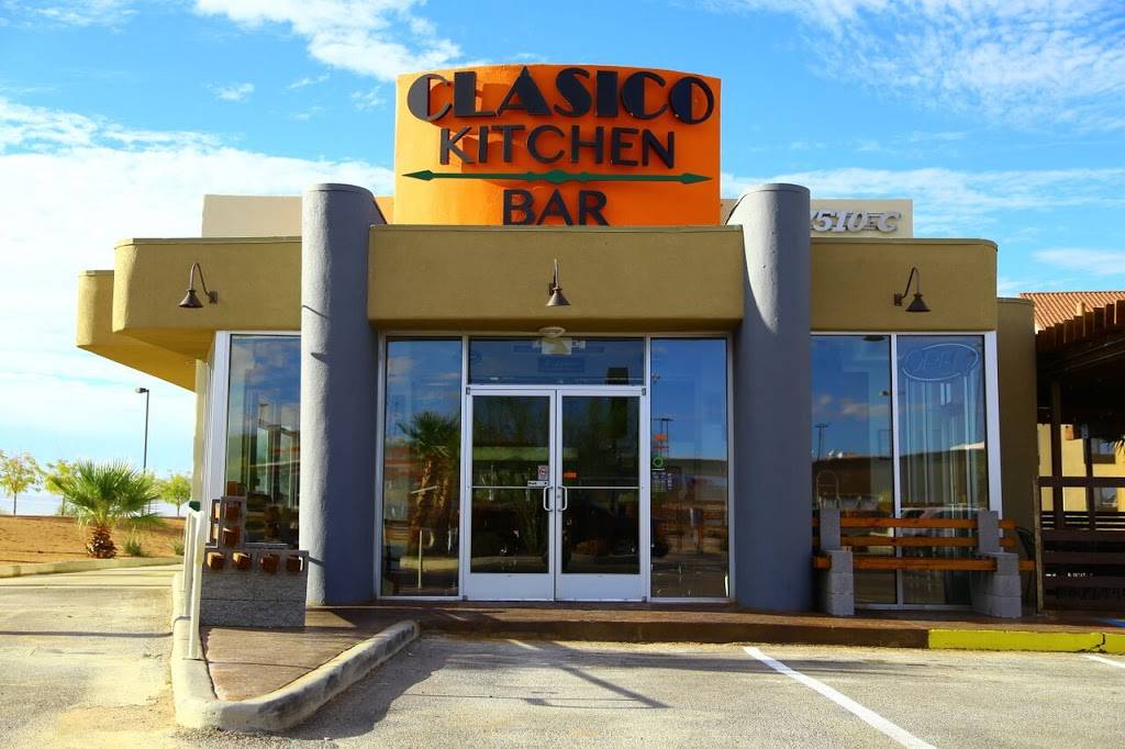 Clasico Kitchen Bar | restaurant | 7510 Remcon Cir #3513, El Paso, TX 79912, USA | 9153037637 OR +1 915-303-7637