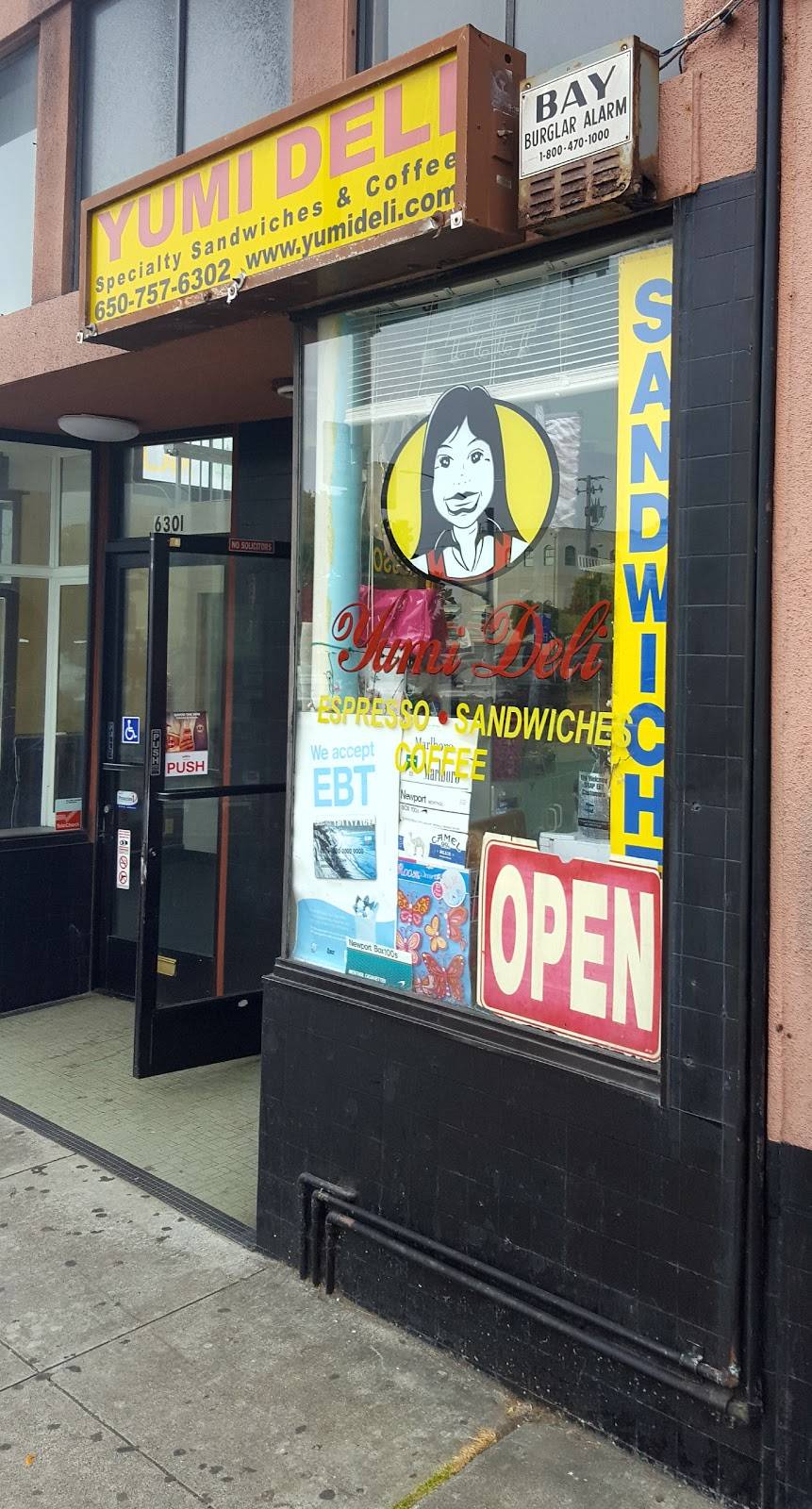 Yumi Deli | restaurant | 6303 Mission St, Daly City, CA 94014, USA | 6507576302 OR +1 650-757-6302