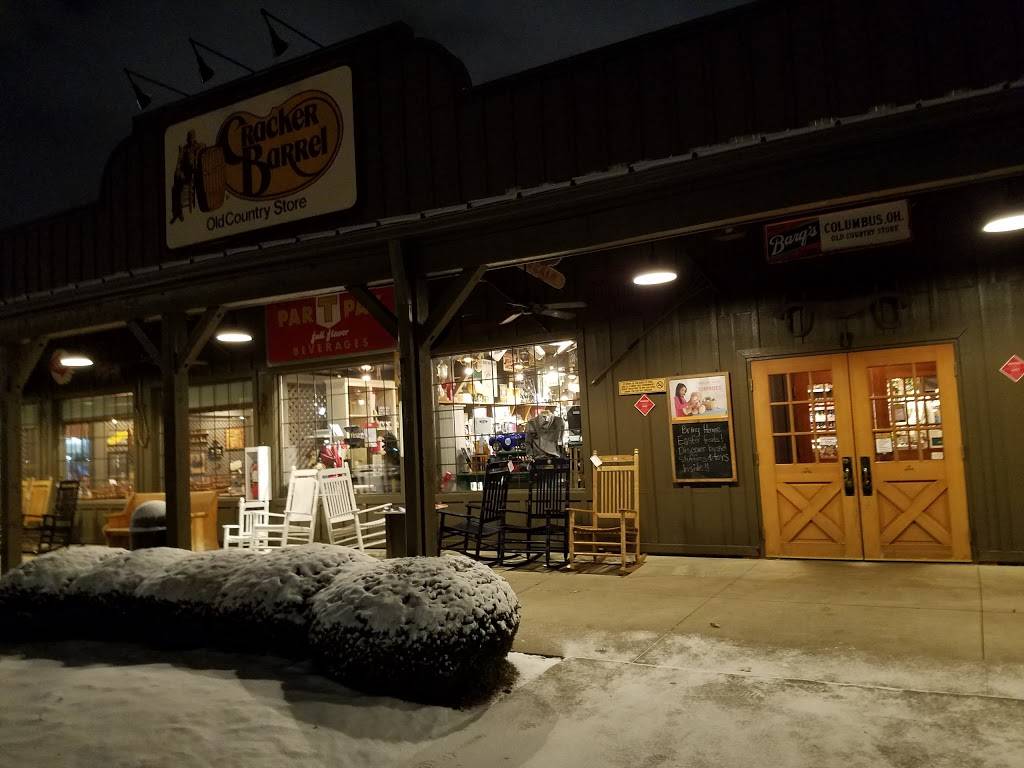 Cracker Barrel Old Country Store | restaurant | 1313 Hilliard Rome Rd, Columbus, OH 43228, USA | 6148782027 OR +1 614-878-2027