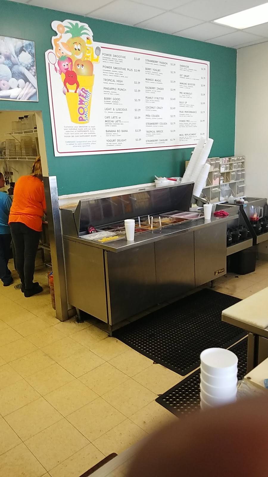 Power Smoothie | restaurant | 10052 Pines Blvd, Pembroke Pines, FL 33024, USA | 9544373710 OR +1 954-437-3710