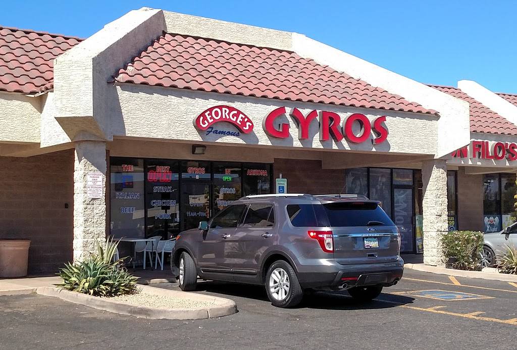 Georges Famous Gyros | restaurant | 7620 E McKellips Rd # 6, Scottsdale, AZ 85257, USA | 4808741354 OR +1 480-874-1354