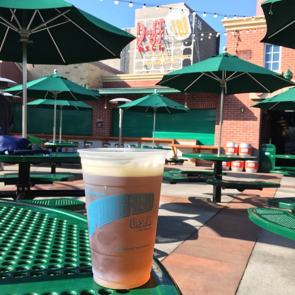 Duff Brewery Beer Garden | restaurant | 49 Production Plaza, North Hollywood, CA 91602, USA | 8008648377 OR +1 800-864-8377