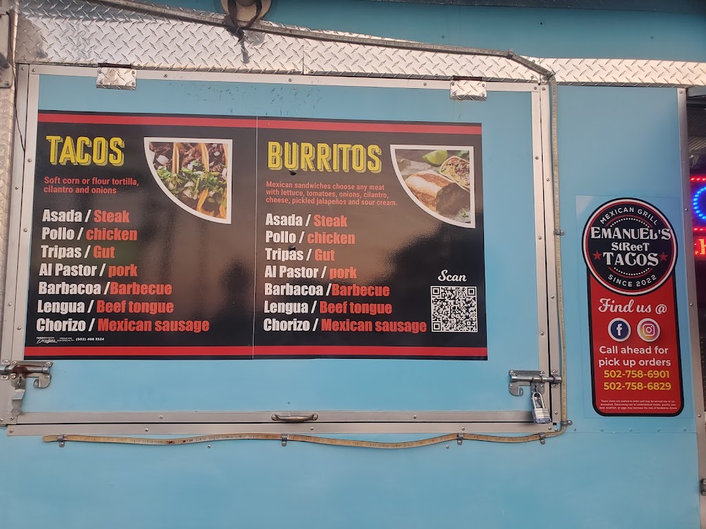 Emmanuels Street Tacos | restaurant | 2960 Breckenridge Ln, Louisville, KY 40220, USA | 5027586829 OR +1 502-758-6829
