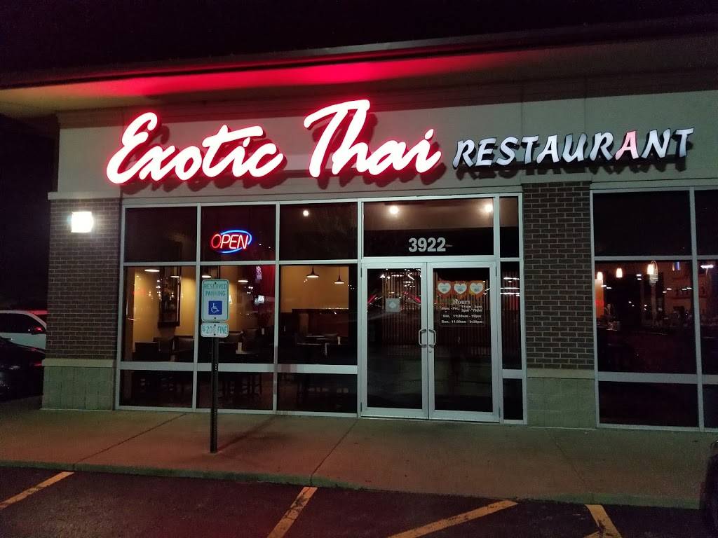Exotic Thai | restaurant | 3922 38th Ave, Moline, IL 61265, USA | 3097979998 OR +1 309-797-9998