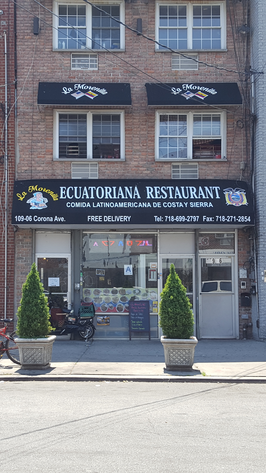 La Morenita Ecuatoriana | restaurant | 109-06 Corona Ave, Flushing, NY 11368, USA | 7186992797 OR +1 718-699-2797