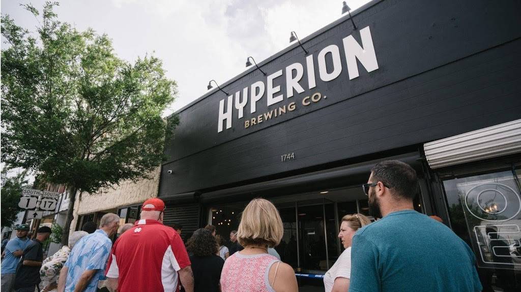 Hyperion Brewing Company | restaurant | 1740 Main St N, Jacksonville, FL 32206, USA | 9045185131 OR +1 904-518-5131