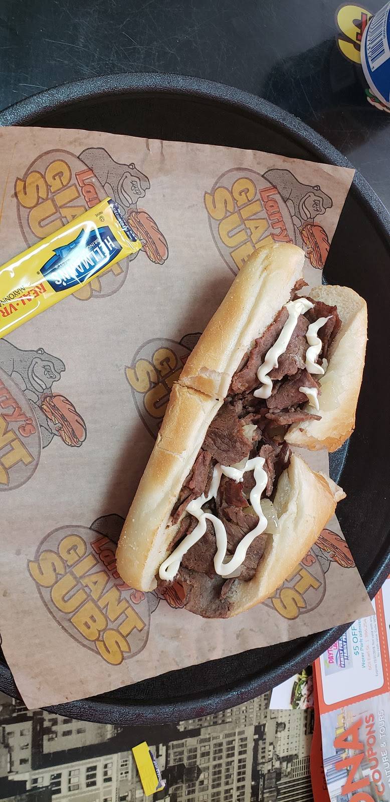 Larrys Giant Subs | meal takeaway | 251 E Granada Blvd, Ormond Beach, FL 32176, USA | 3866736302 OR +1 386-673-6302