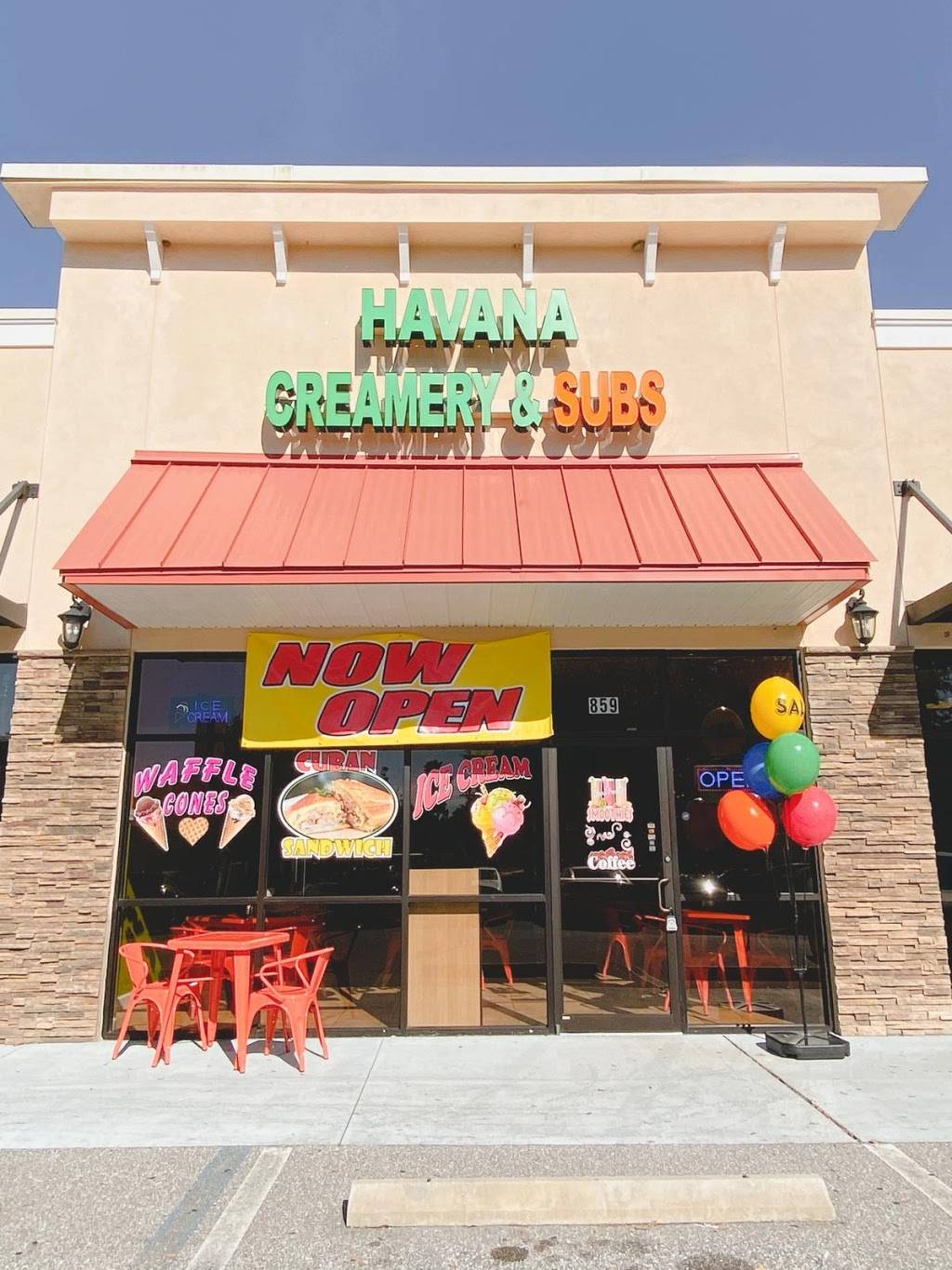Havana Creamery & Subs | cafe | 859 Lithia Pinecrest Rd, Brandon, FL 33511, USA | 8136544453 OR +1 813-654-4453