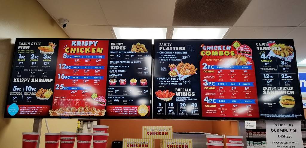 Krispy Krunchy Chicken | restaurant | 200-298 Putnam St, Antioch, CA 94509, USA | 9257540389 OR +1 925-754-0389