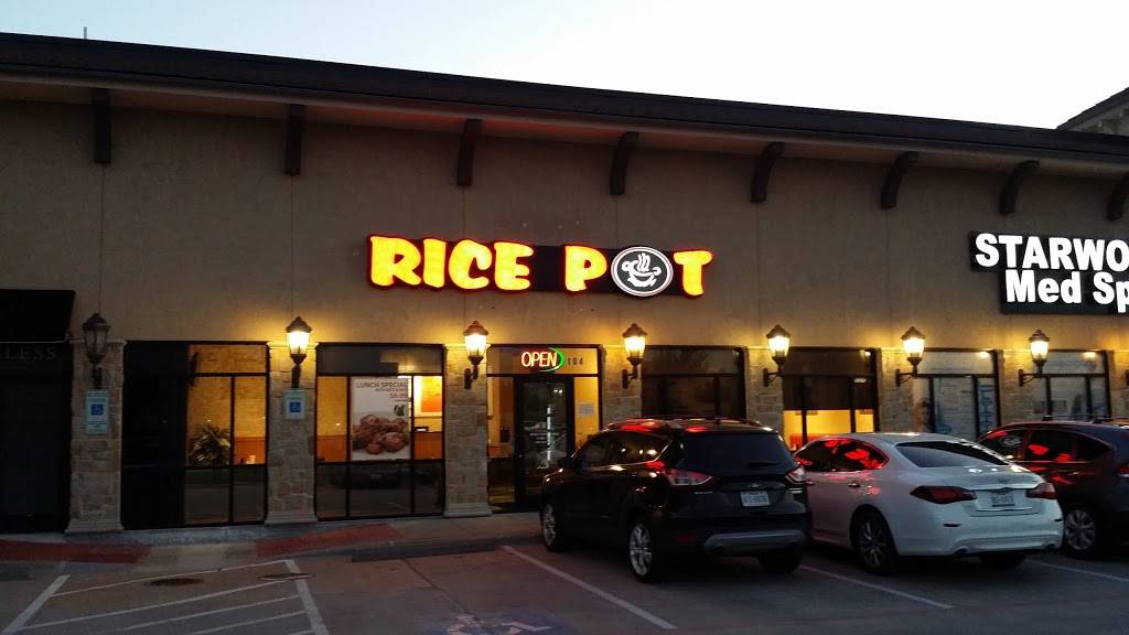 Rice Pot | restaurant | 6950 Lebanon Rd #104, Frisco, TX 75034, USA | 4693629888 OR +1 469-362-9888