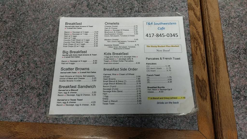 Cafe 76 | restaurant | 2682 MO-76, Anderson, MO 64831, USA | 4178450345 OR +1 417-845-0345