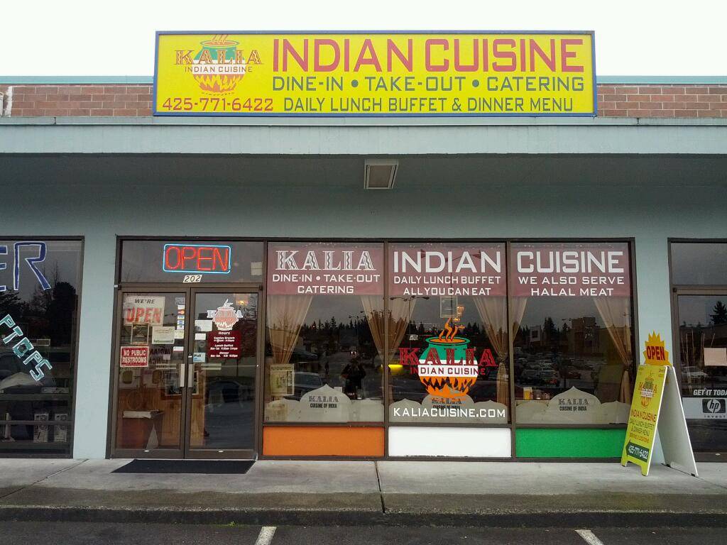 Kalia Indian Cuisine | restaurant | 4520 200th St SW #202, Lynnwood, WA 98036, USA | 4257716422 OR +1 425-771-6422