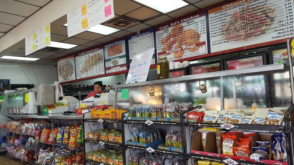 Capt. Sals Seafood & Chicken | restaurant | 3168 St Claude Ave, New Orleans, LA 70117, USA | 5049489990 OR +1 504-948-9990