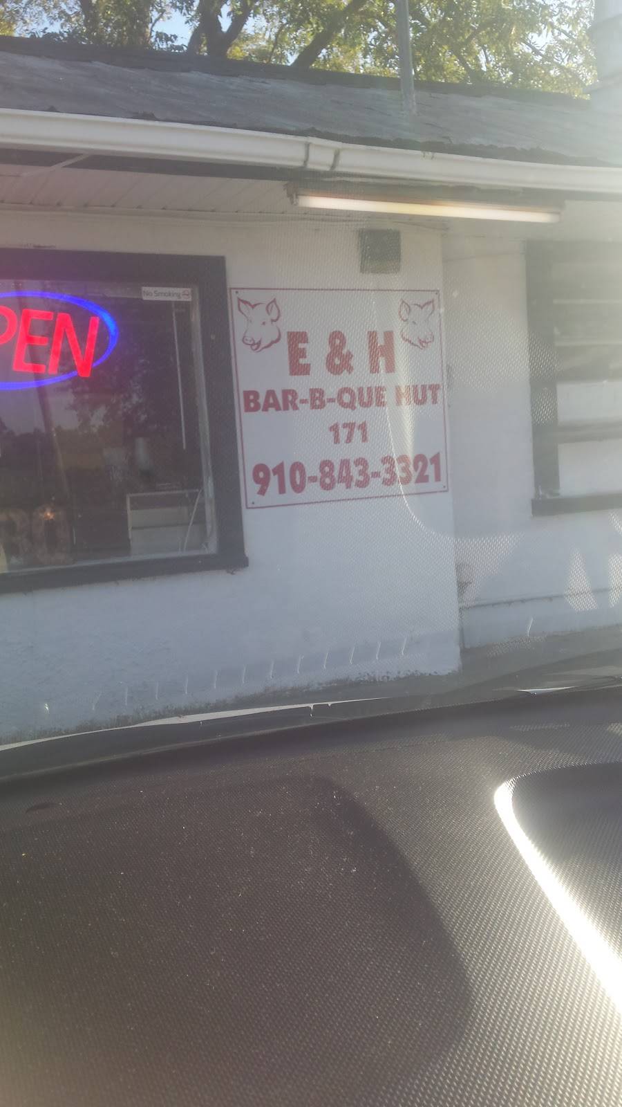 E&H Barbeque Hut | restaurant | 171 Morgan J Rd, Shannon, NC 28386, USA | 9108433321 OR +1 910-843-3321