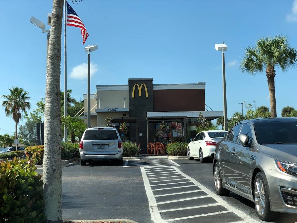 McDonalds | cafe | 1604 W Cape Coral Pkwy W, Cape Coral, FL 33914, USA | 2399457377 OR +1 239-945-7377