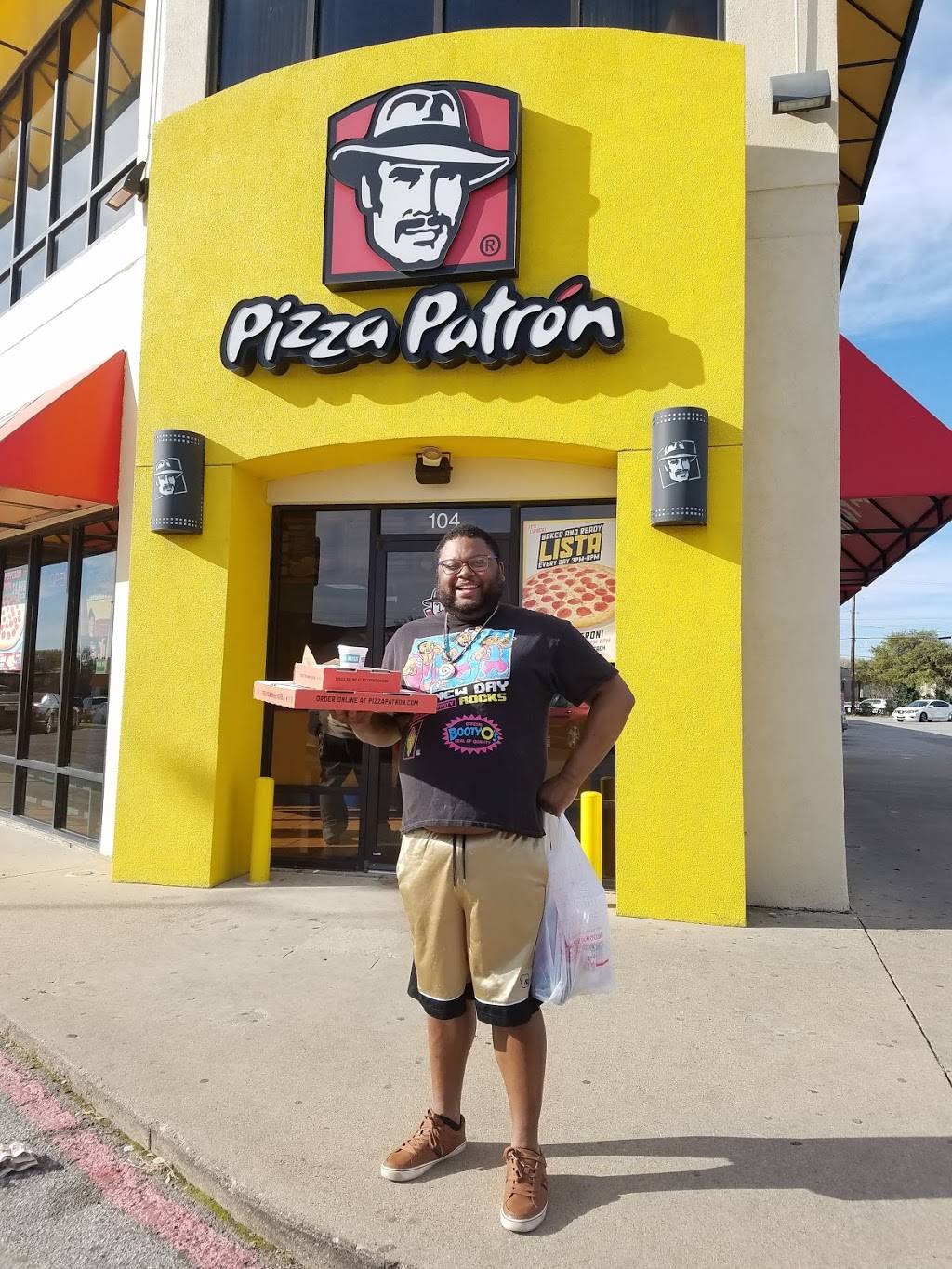 Pizza Patron | meal takeaway | 13505 Montfort Pl #200, Dallas, TX 75240, USA | 9723879191 OR +1 972-387-9191