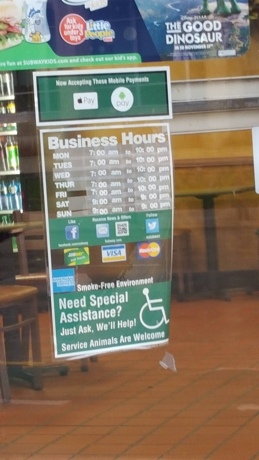 Subway | restaurant | 1401 University Ave, Madison, WI 53715, USA | 6082510090 OR +1 608-251-0090