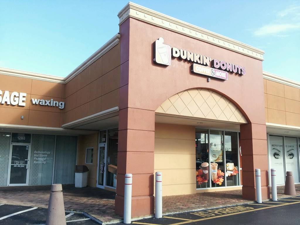 Dunkin | bakery | 12561 Biscayne Blvd, North Miami, FL 33181, USA | 3058911020 OR +1 305-891-1020