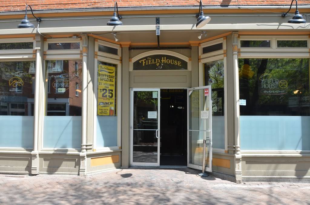 Fieldhouse Iowa City | restaurant | 118 S Dubuque St, Iowa City, IA 52240, USA | 3193415872 OR +1 319-341-5872