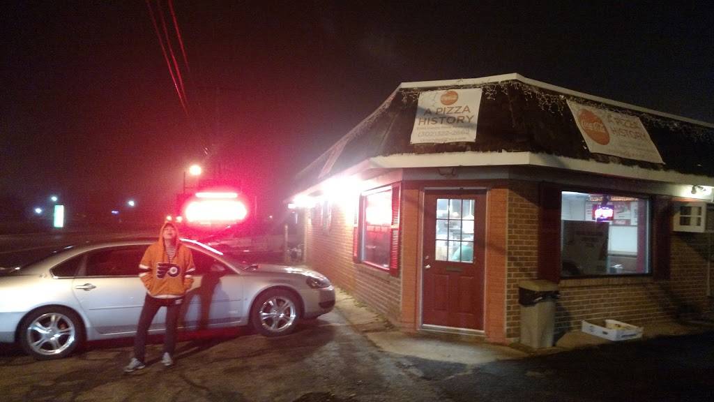 A Pizza History | restaurant | 625 Delaware St, New Castle, DE 19720, USA | 3023222662 OR +1 302-322-2662