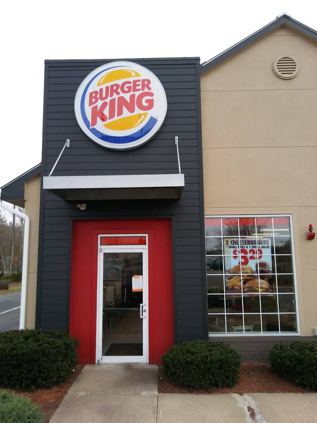 Burger King | restaurant | 565 Nashua St, Milford, NH 03055, USA | 6036720099 OR +1 603-672-0099