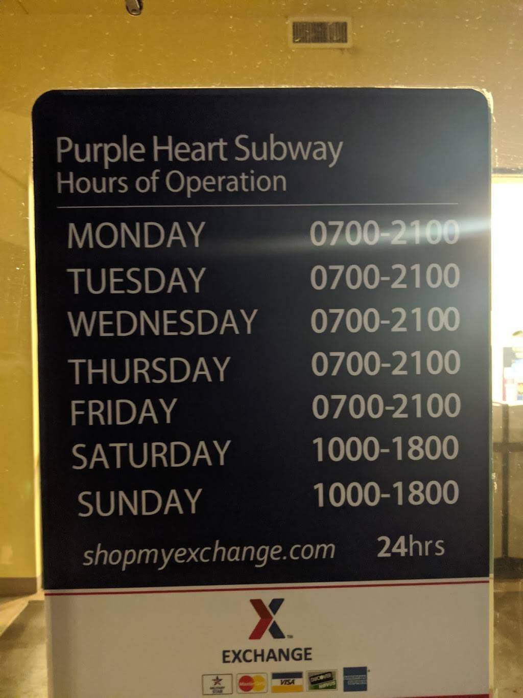 Subway | meal takeaway | Bldg, 21233 Torch St, Fort Bliss, TX 79916, USA | 9157415738 OR +1 915-741-5738