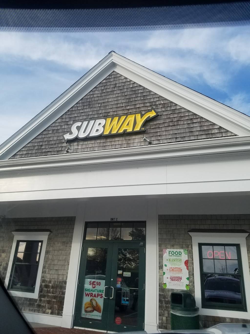 Subway | restaurant | 1 Auston Rd, Harwich, MA 02645, USA | 5084321280 OR +1 508-432-1280