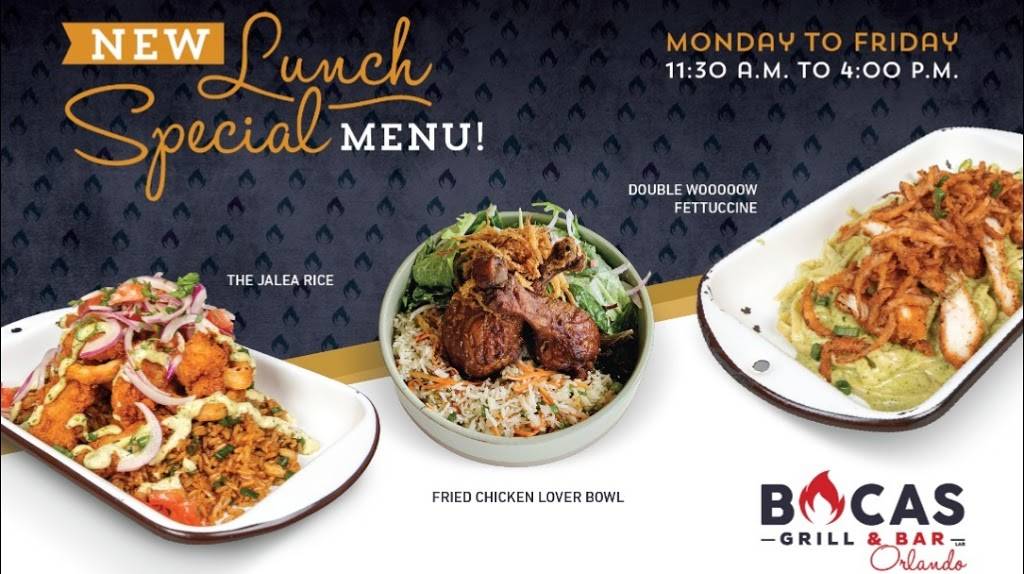 Bocas Grill Orlando | restaurant | #22, 7600 Dr Phillips Blvd, Orlando, FL 32819, USA | 4077238351 OR +1 407-723-8351