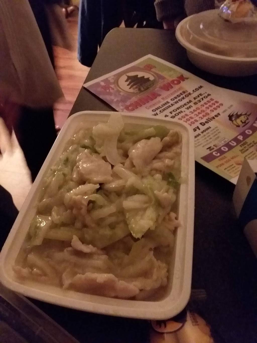 China Wok | restaurant | 4604, 1724 Fordem Ave, Madison, WI 53704, USA | 6082409888 OR +1 608-240-9888