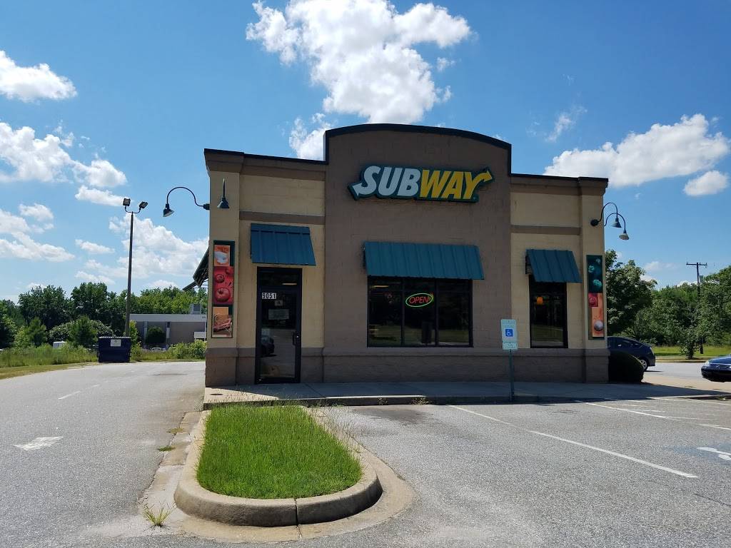 Subway | restaurant | Fairforest Rd #9051, Spartanburg, SC 29301, USA | 8645878150 OR +1 864-587-8150