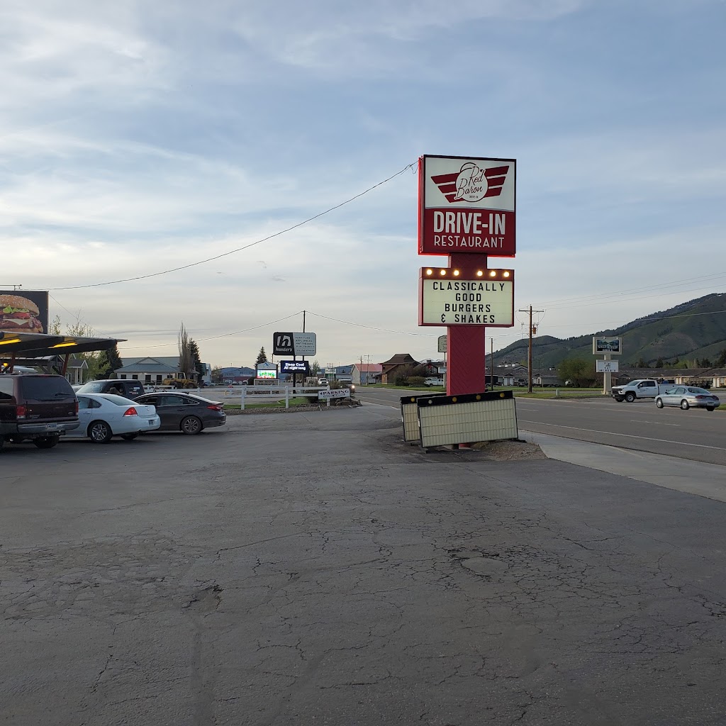 Red Baron Drive-In (May-Sept) | restaurant | 838 Washington St, Afton, WY 83110, USA | 3078858624 OR +1 307-885-8624