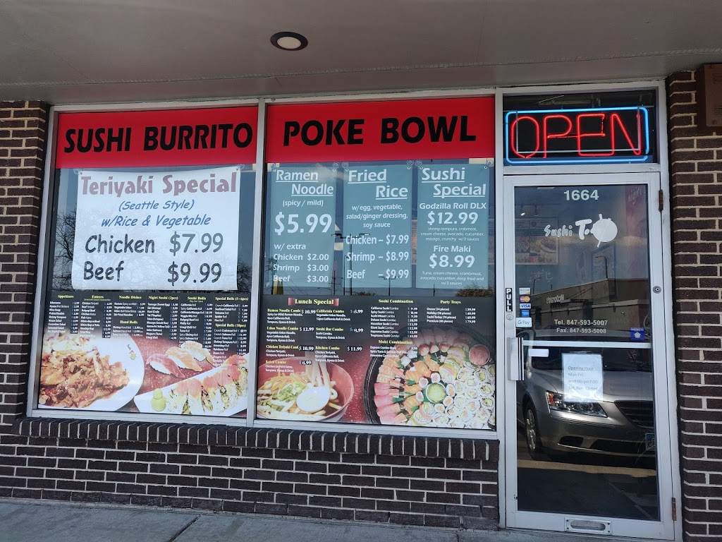Sushi Today | restaurant | 1664 Greenleaf Ave, Elk Grove Village, IL 60007, USA | 8475935007 OR +1 847-593-5007