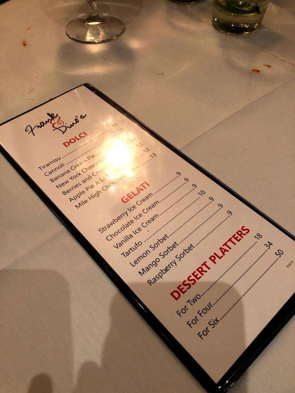 Frank and Dinos | restaurant | 39 SE 1st Ave., Boca Raton, FL 33432, USA | 5612184636 OR +1 561-218-4636