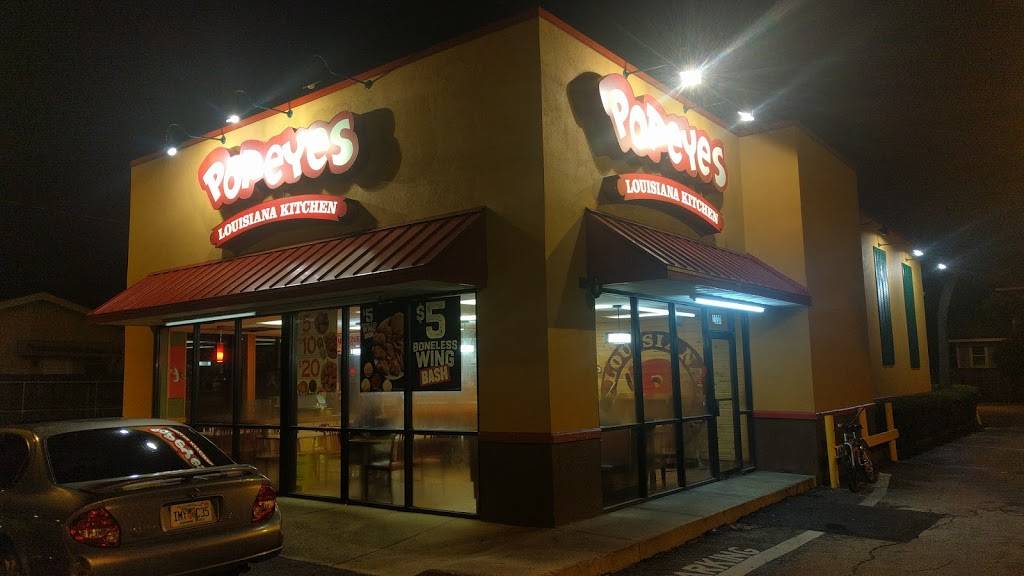 Popeyes Louisiana Kitchen | restaurant | 2337 W Green St, Tampa, FL 33607, USA | 8132535450 OR +1 813-253-5450